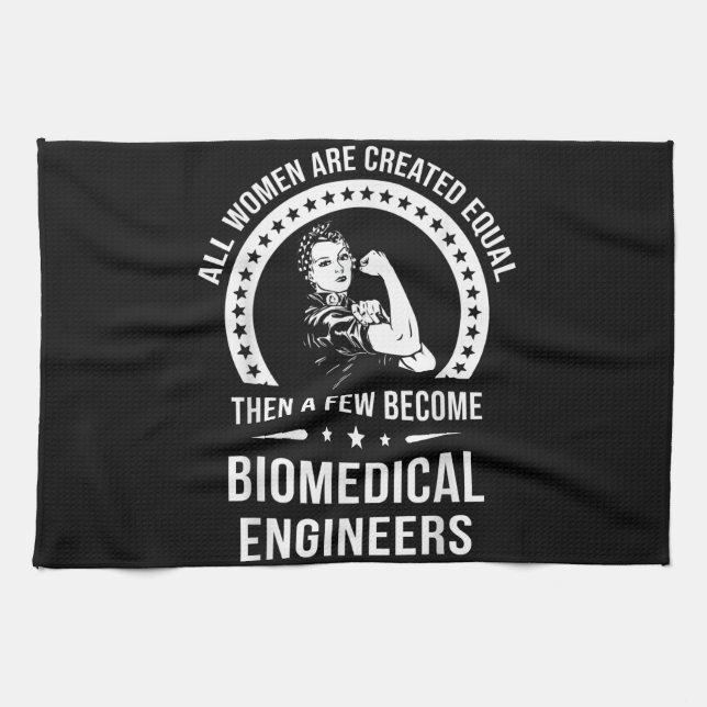 Biomedical Engineer For Women Biomedical Engineer Tea Towel (Horizontal)