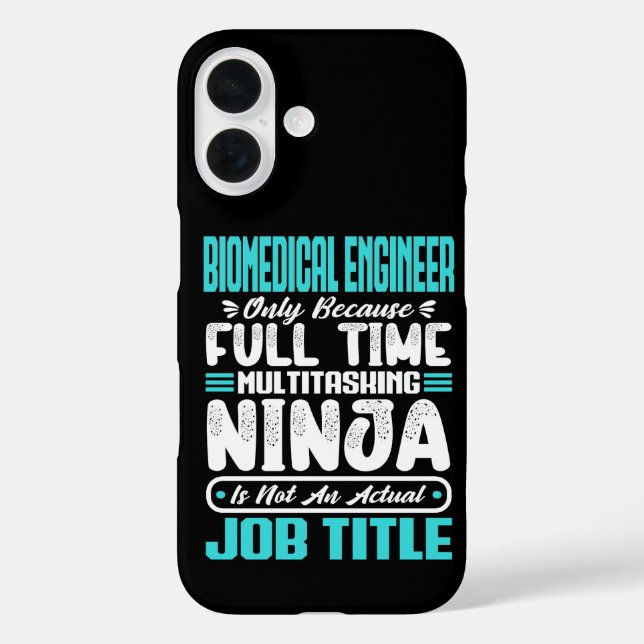 Biomedical Engineer Job Title Profession Skills  Case-Mate iPhone Case (Back)
