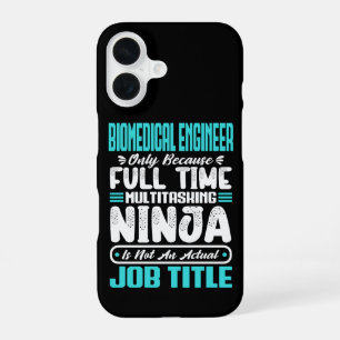 Biomedical Engineer Job Title Profession Skills iPhone 16 Case