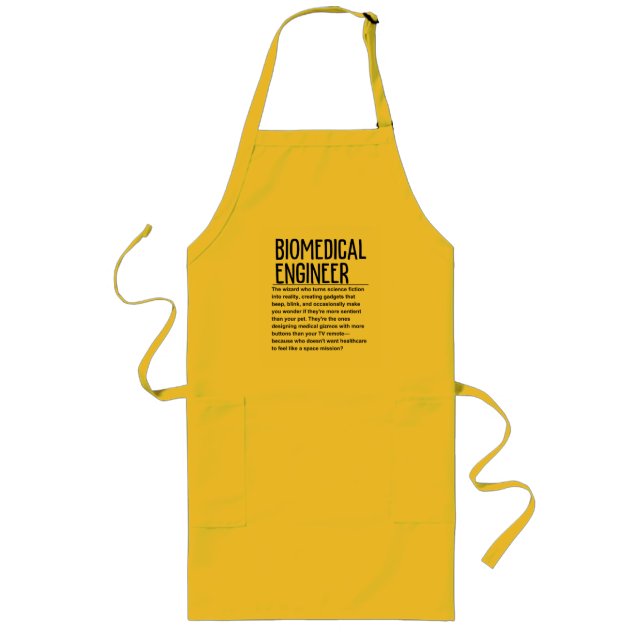 Biomedical engineer long apron (Front)