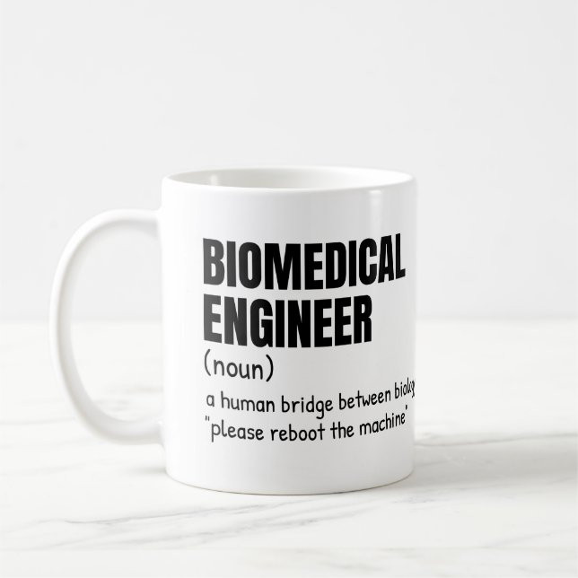 Biomedical Engineer Office Mug (Left)