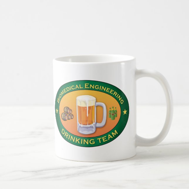 Biomedical Engineering Drinking Team Coffee Mug (Right)