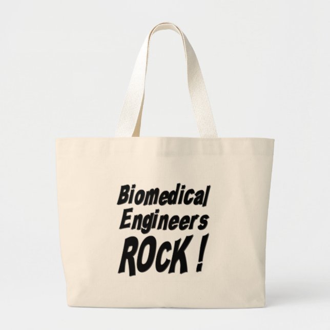 Biomedical Engineers Rock! Tote Bag (Front)