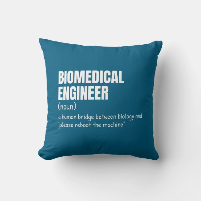 Biomedical Innovator Definition Cushion (Front)