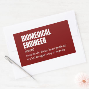 Biomedical Scientist Definition Humour Rectangular Sticker