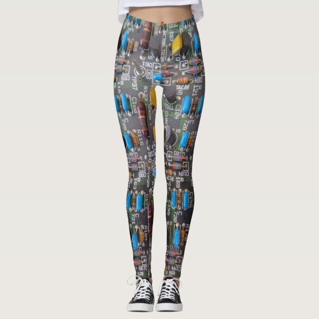 Bionic Circuit Leggings (Front)