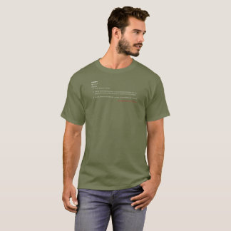 Bionic Definition in White Go Ahead Ask T-Shirt