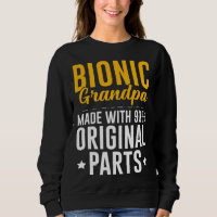 Bionic Grandpa Men Knee Hip Replacement 90 Origina