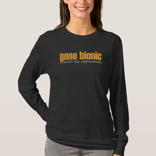 Bionic Hip Replacement Surgery Recovery Broken Bon T-Shirt (Front)