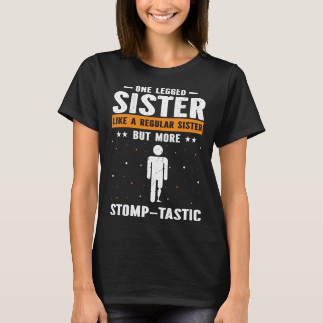 Bionic Leg Theme and Amputation Survivor Theme Pul T-Shirt (Front)