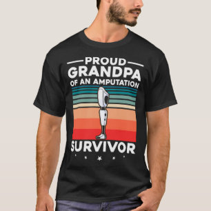 Bionic Leg Theme and Amputation Survivor Theme T-Shirt