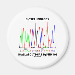 Biotechnology Is All About DNA Sequencing Magnet