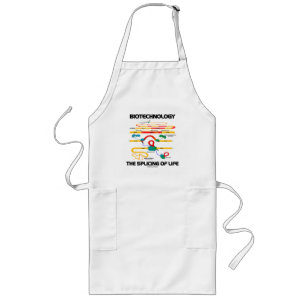 Biotechnology The Splicing Of Life (Mature RNA) Long Apron