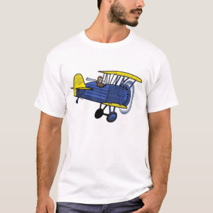 Biplane blue T-Shirt