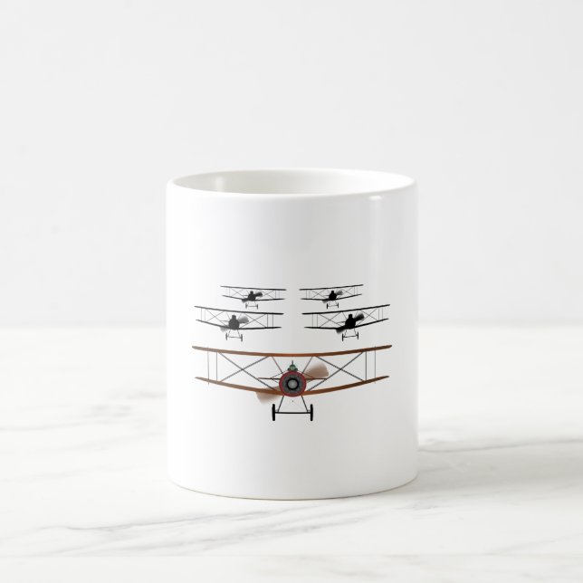 Biplane Squadron Coffee Mug (Center)