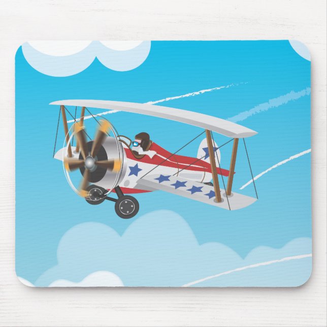 biplanes mouse pad (Front)