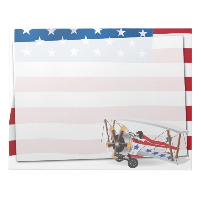 biplanes USA Notepad (Front)