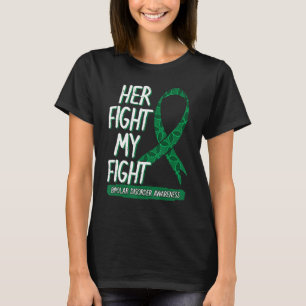 Bipolar Awareness Green Butterfly Mental Mania Ill T-Shirt