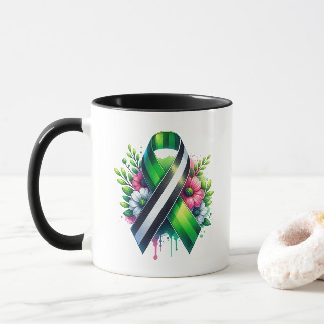 Bipolar Awareness | Hope is stronger  Mug (With Donut)