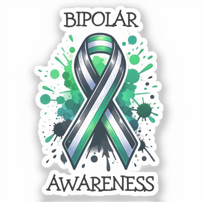 Bipolar Awareness Ribbon (Front)