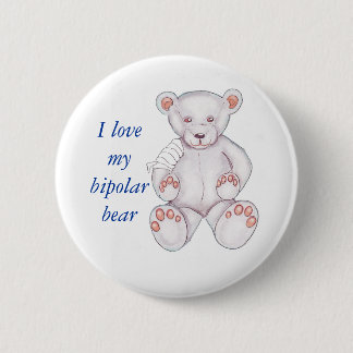 Bipolar Bear Pin