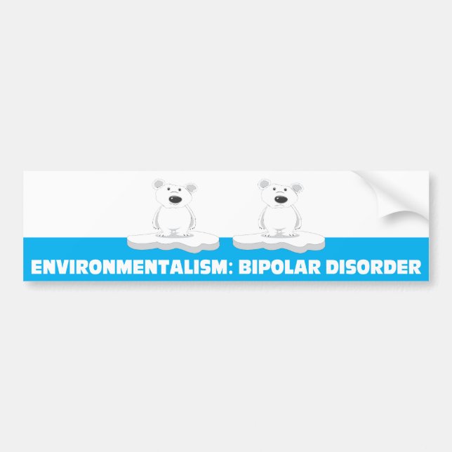bipolar bumber sticker (Front)