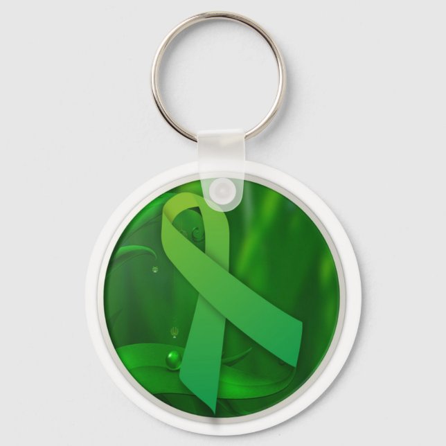 Bipolar Disorder Awareness Key Ring (Front)