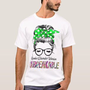 Bipolar Disorder Awareness Ribbon Support Gifts T-Shirt