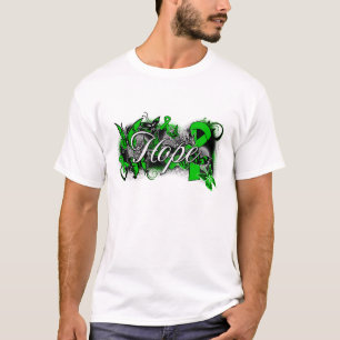 Bipolar Disorder Hope Garden Ribbon T-Shirt