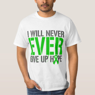 Bipolar Disorder I Will Never Ever Give Up Hope T-Shirt