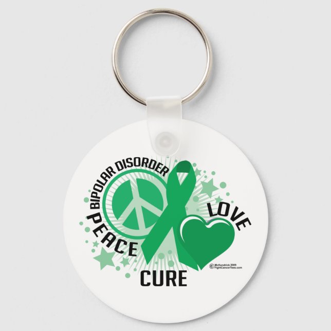Bipolar Disorder PLC Key Ring (Front)