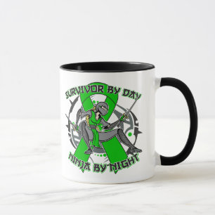Bipolar Disorder Survivor By Day Ninja By Night Mug