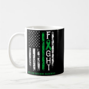 Bipolar Disorder Warrior Us Flag Coffee Mug