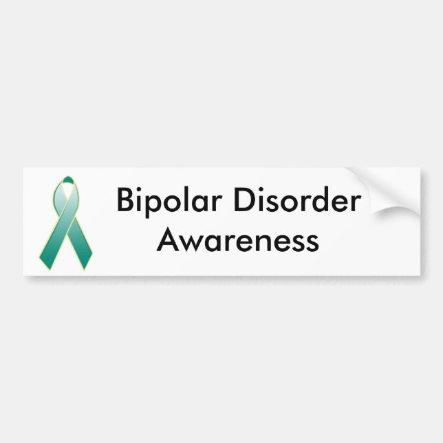Bipolar DisorderAwareness Bumper Sticker (Front)