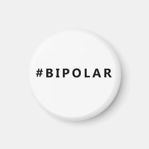 Bipolar hashtag magnet