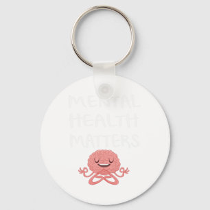 Bipolar Mental Health Awareness Mental Health Prob Key Ring