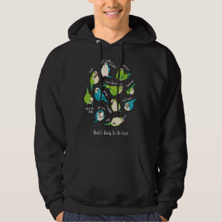 Birb's Daily To-Do List Hoodie