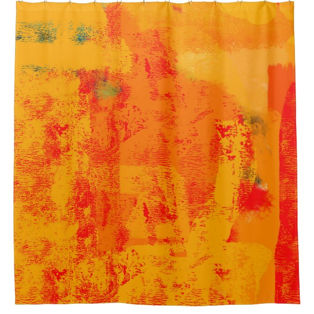 Birch Bark Close-Up: Natural Texture. Shower Curtain (Front)