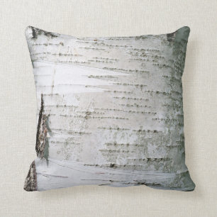 Birch bark cushion