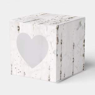 Birch bark favour box