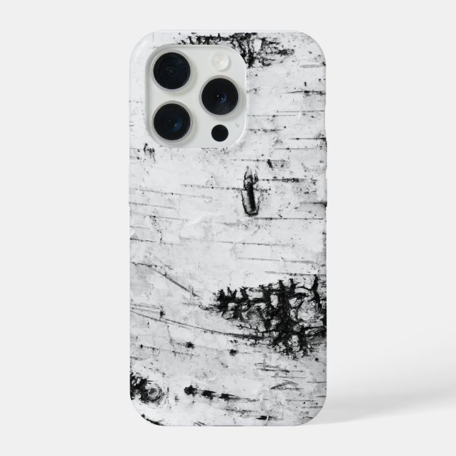 Birch bark iPhone case (Back)