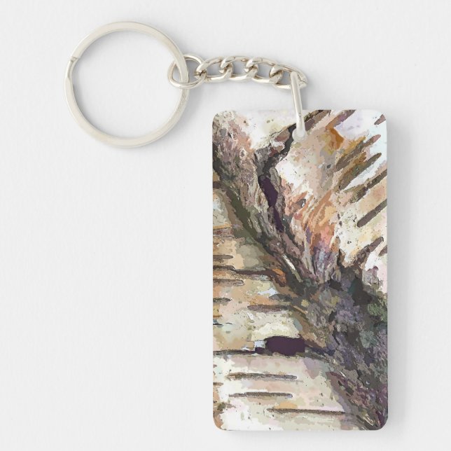 BIRCH BARK KEY RING (Front)