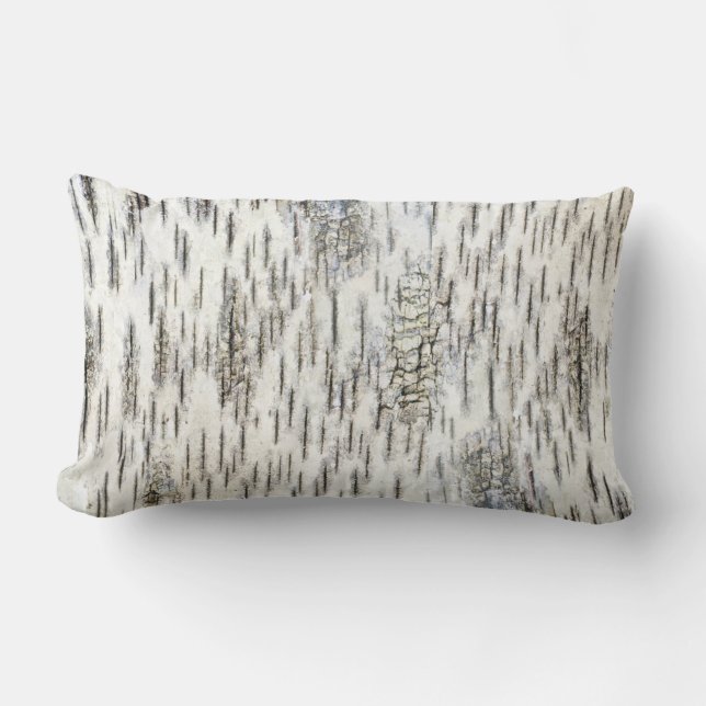 Birch Bark Lumbar Cushion (Front)