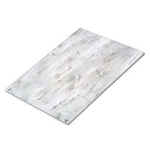 Birch bark notepad