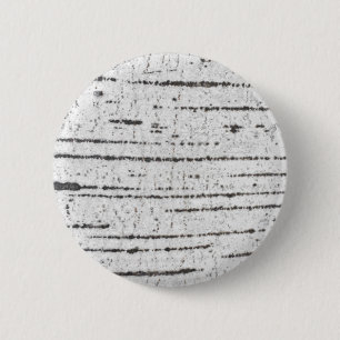 Birch bark pattern 6 cm round badge