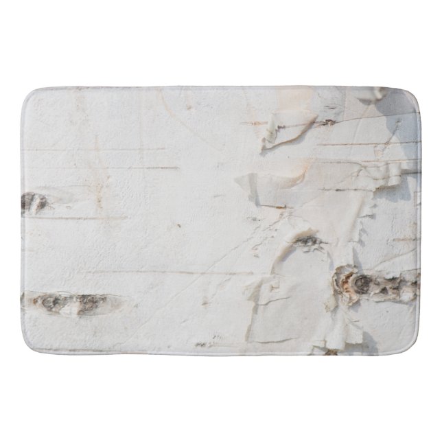 Birch bark pattern bath mat (Front)