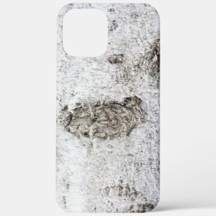 Birch bark pattern iPhone 12 pro max case
