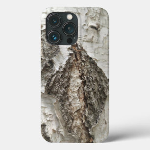 Birch bark pattern iPhone 13 pro case