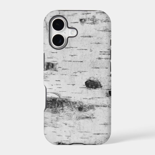 Birch bark pattern Case-Mate iPhone case (Back)