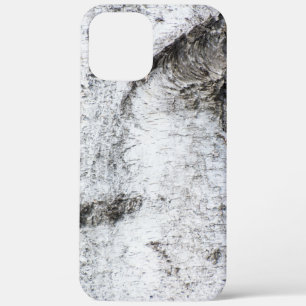 Birch bark pattern iPhone 12 pro max case